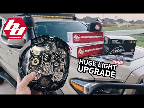 Baja Designs LP9 Pro & SAE Squadron Fog Lights Install - These are KILLER