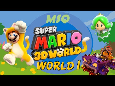 Super Mario 3D World: World 1 - MOOsquad
