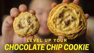 Chocolate Chip Cookie Upgrade: Crinkly, Chewy, Browned Butter | Easy No-Mixer Recipe