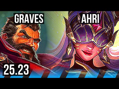 GRAVES vs AHRI (MID) | 13/3/4 | EUW Master | 25.23