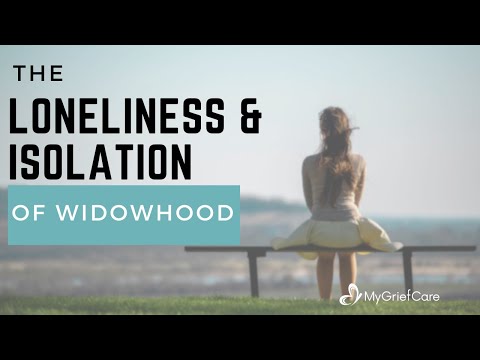 The Loneliness and Isolation of Being a Widow