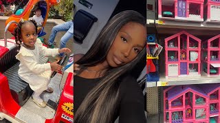 VLOGMAS DAY 4 | MY FIRST TIME USING CLIP INS, CHRISTMAS DEALS & STEALS + MORE!