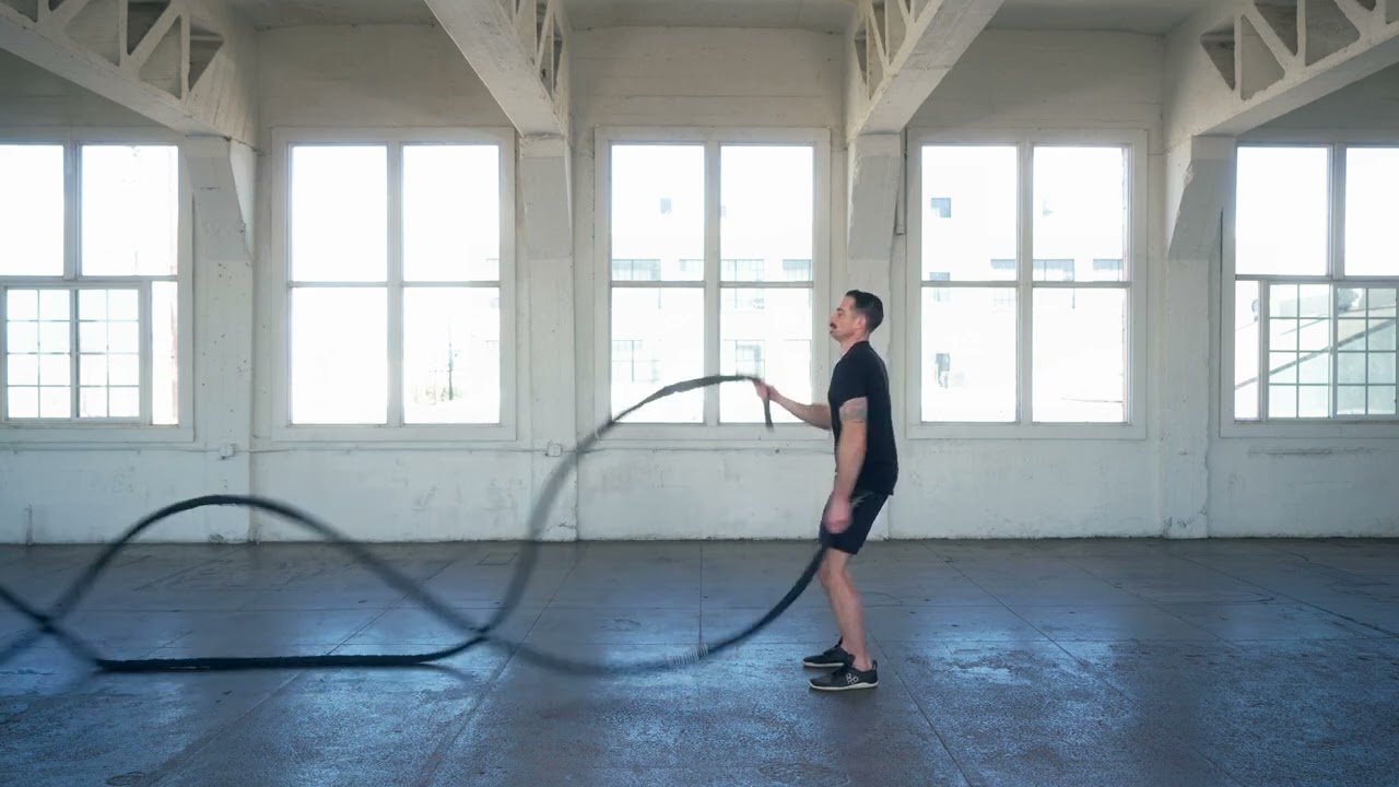 Alternating Waves: Battle Ropes - YouTube