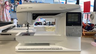 Husqvarna Viking Opal 690Q Demo