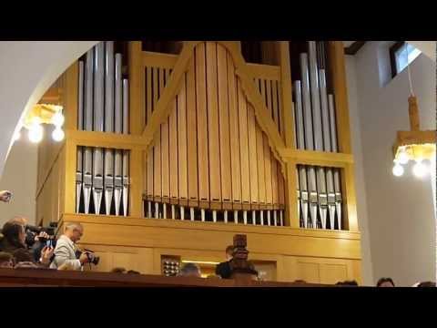 Orgona a zalaegerszegi református templomban