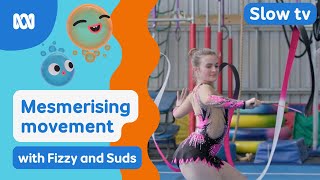 Visual relaxation for children's wind down routine 🎀🫧 | Fizzy & Suds | ABC Kids