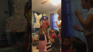 Payaso Pikorete Cumpleaños Janaiya Winter Springs Fl Piñata Con Blooper