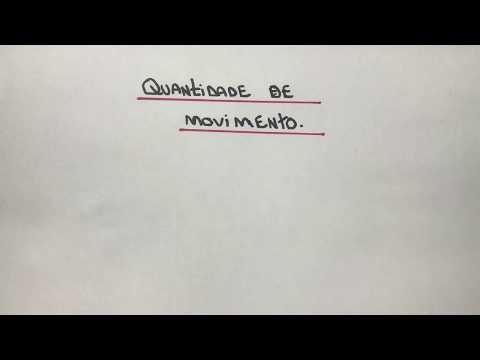 Quantidade de movimento - Física para concurso