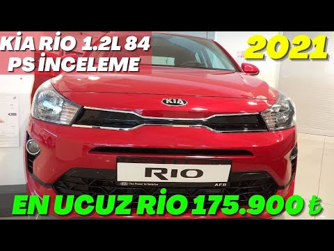 KİA RİO 2021 1.2L 84 PS COOL DETAYLI İNCELEME (EN UCUZ KİA RİO 175.900 ₺)