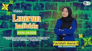 Download lagu Video Luaran Individu | KKN 24328 | Faridah Hana Shafira | Fisika | Padukuhan Susukan 1 mp3 Download lagu Video Luaran Individu | KKN 24328 | Faridah Hana Shafira | Fisika | Padukuhan Susukan 1 mp3