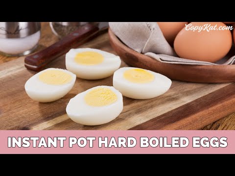 How to Make Hard Boiled eggs in an Instant Pot