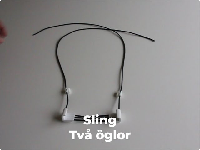 Sling - Två öglor