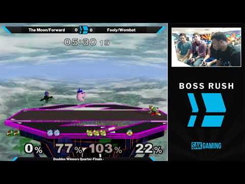 Boss Rush The Moon Doubles Winners Quarters - The Moon/Forward (Green) vs Fooly/Wombat (Blue)