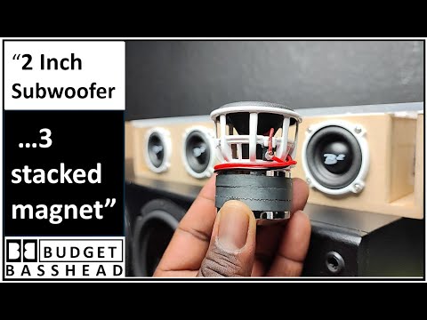 I Built A Massive Enclosure For 4 Tiny Woofers | B2 Audio Rampage RC2 | Music Demo