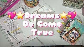 💖⭐️ Dreams Do Come True ⭐️💖 Savings money weekly #norelisbudgets #savingschallenges #savingmoney