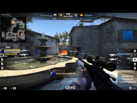 Outlaws.GG niki1 - 1vs2 AWP clutch #CSGO #Stream #HLTV #Esports