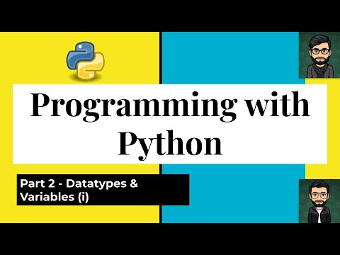 Easy Python Tutorial Part 2 Datatypes And Variables