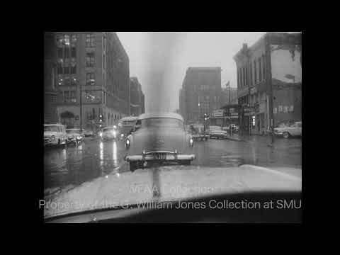 Heavy Rains And Flooding In Dallas - April 23, 1962 (Silent)