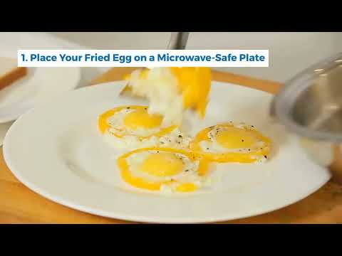 How To Reheat Fried Eggs in Microwave
