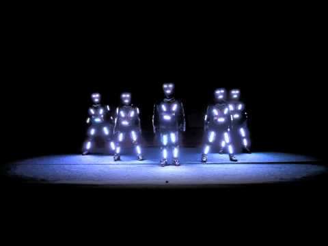 Light Show Dance Amazing Tron Dance Electro Techno Dance Act