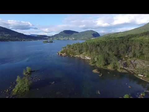 Hafslovatnet i  Luster i Sogn og Fjordane.