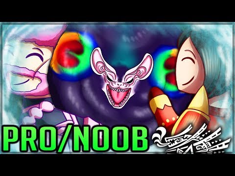 NIGHTY NIGHT NIGHTSHADE - Pro and Noob VS Monster Hunter World Iceborne! #mhw #iceborne #proandnoob