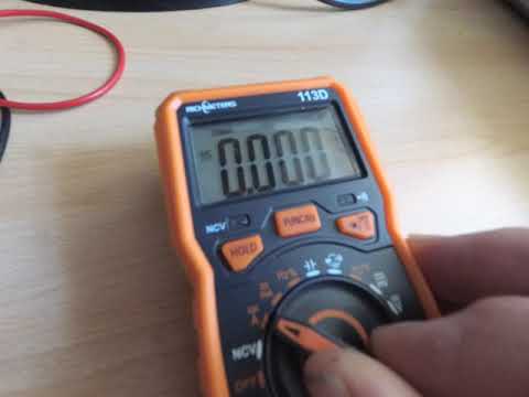 тестер Richmeters 113D возможные неисправности multymetr 113D is out of order
