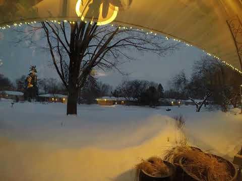 48 hour Timelapse of MN Blizzard