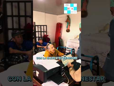 Jornada de Atención con los Adultos Mayores del Hogar San Vicente de Paúl del Municipio de #Herveo