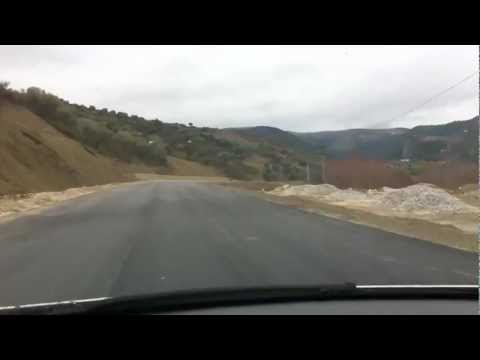 Rruga e re Levan Tepelen 05/02/2012 Aksi Levan drejt Fratanit,pjesa e grykes se lumit.