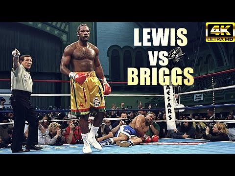 Lennox Lewis vs Shannon Briggs | KNOCKOUT Legendary Boxing Fight | 4K Ultra HD