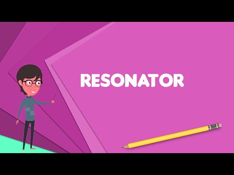 What is Resonator? Explain Resonator, Define Resonator, Meaning of Resonator