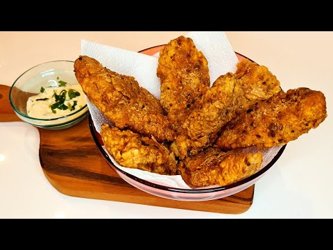 TIRINHAS DE FRANGO DO KFC | FÁCIL E SABOROSO