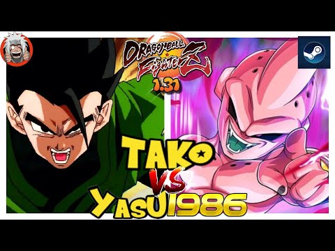 DBFZ Tako vs Yasu1986 (GokuSSB, Vegeta, Gohan) Vs (KidBuu, Gohan, A16)
