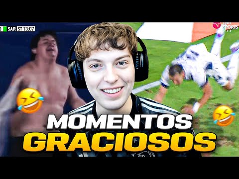 DAVOO XENEIZE REACCIONA A LOS MOMENTOS MAS GRACISOS DEL FUTBOL ARGENTINO (2024)