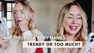 *Brand New* America's Most Popular Baby Names 2025 // Future Classics Or Fails?