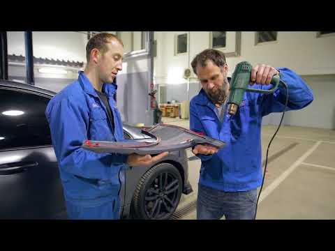 Ford Edge by @ss_tuning.  Fender flares installation video.