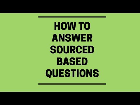 How to Answer Source Questions - A-Level History