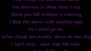 Cascada - Cant stop the rain Lyrics