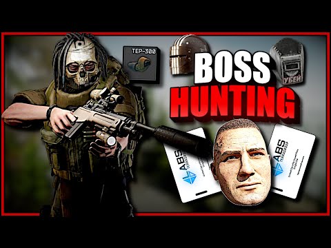 Glukhar farming on Reserve for Labs Keycards - Tarkov 1.0 PvE (Boss Hunting)
