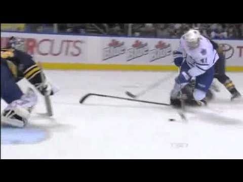 Leafs @ Sabres - Nikolai Kulemin Goal (Penalty Shot)