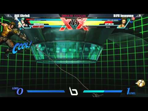 UMvC3 Grand Finals AGE ChrisG vs BIFU Insaynne - Next Level Battle Circuit #7 Tournament