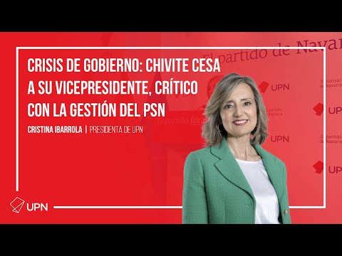 Cristina Ibarrola ve a Chivite 