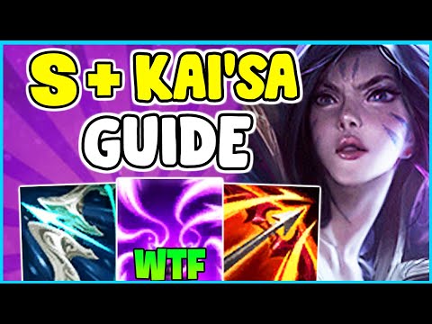 HOW TO PLAY KAI'SA ADC & SOLO CARRY IN SEASON 11 | Kai'sa Guide S11 - League Of Legends