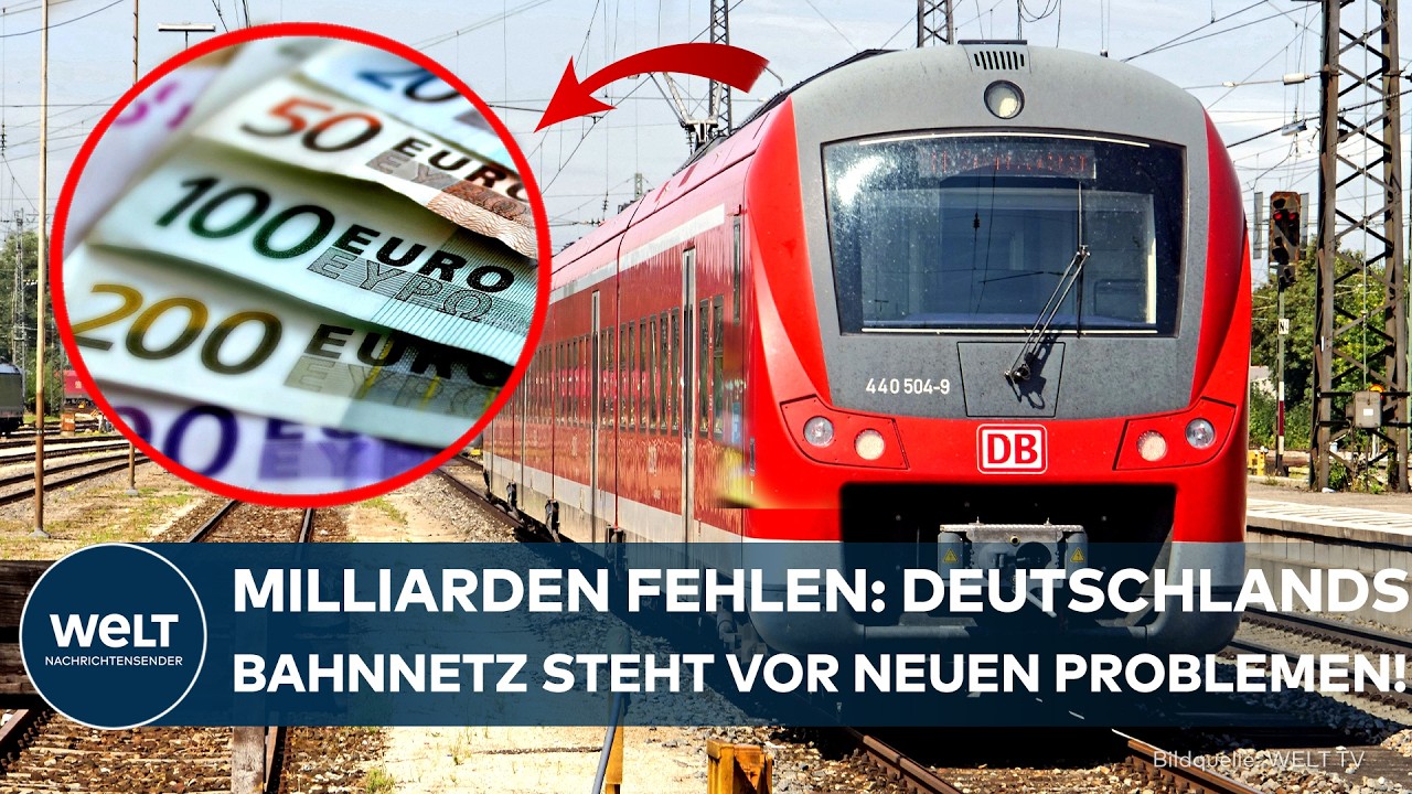 BAHN-KRISE: Große Pläne, aber zu wenig Geld! Milliarden fehlen für Deutschlands Schienennetz!