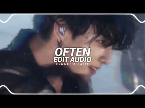 often (kygo remix) - the weeknd [edit audio]