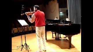 preview picture of video 'Luciano Berio: Due pezzi per violino e pianoforte (1946, rev.1966)'