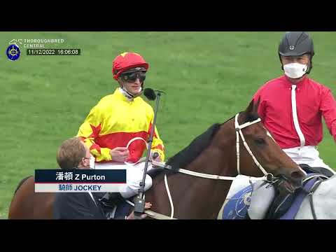 Zac Purton after California Spangle wins G1 Hong Kong Mile