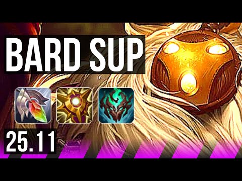 BARD & Ziggs vs BLITZCRANK & Twitch (SUP) | 0/2/26 | KR Master | 25.11
