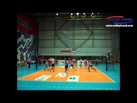 Ivan Stanev, White T-shirt #9 and Martin Penev, White T-shirt #18, Neftohimik - Montana